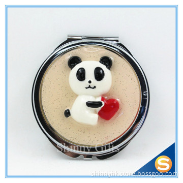 Cartoon Design Yes Foldable and Cosmetic Mirror Type compact mirror